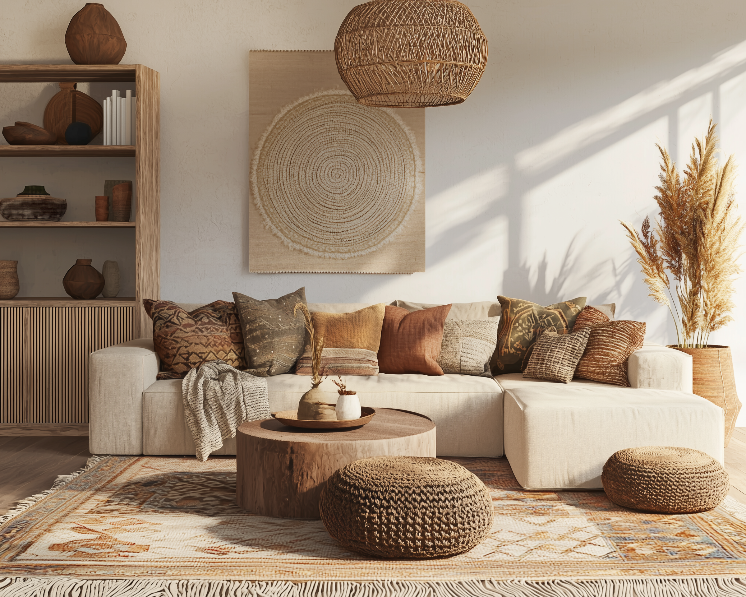 Boho Style Living Room